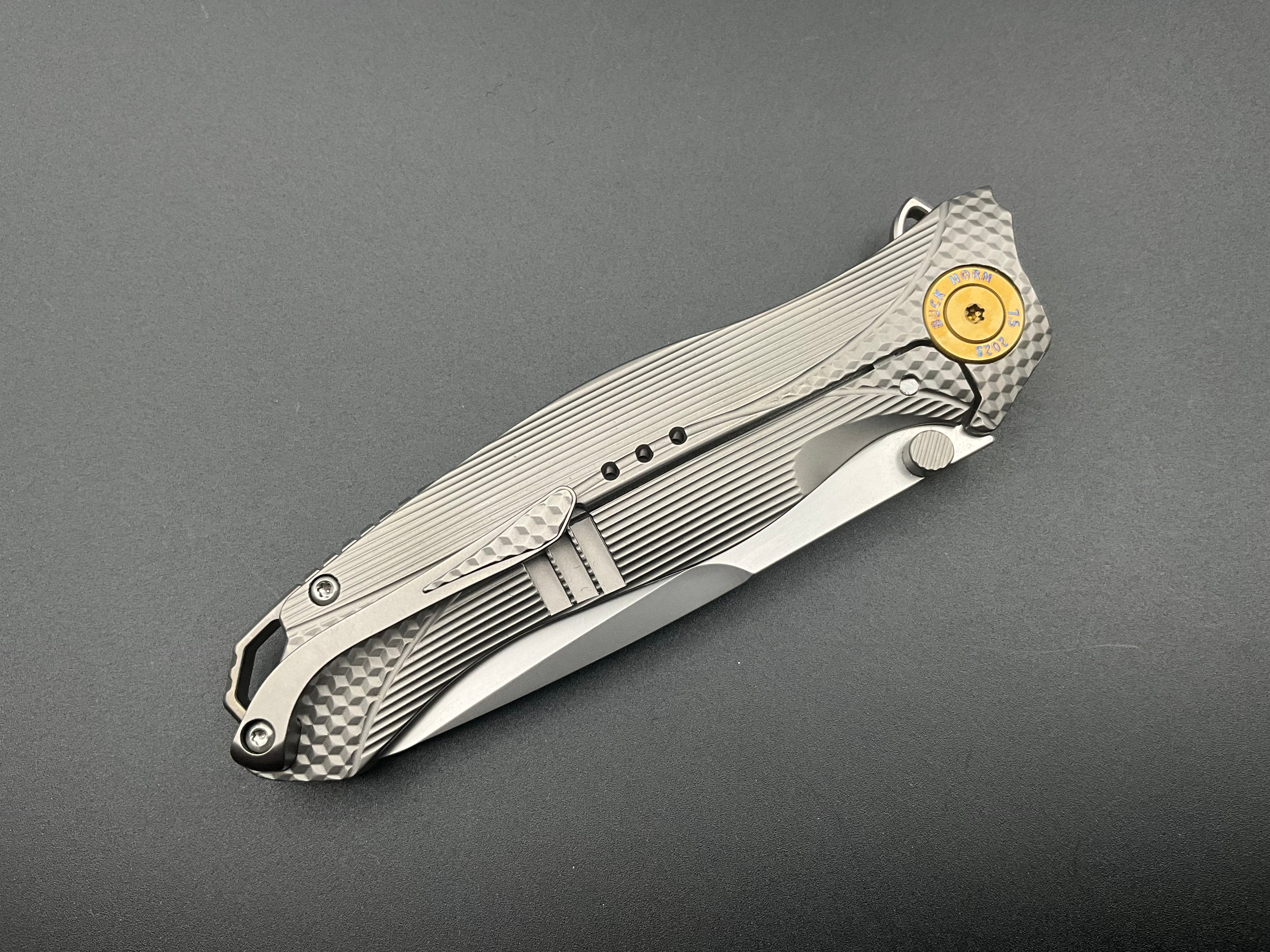 Karbon Knives- Mini Buckhorn(#123)