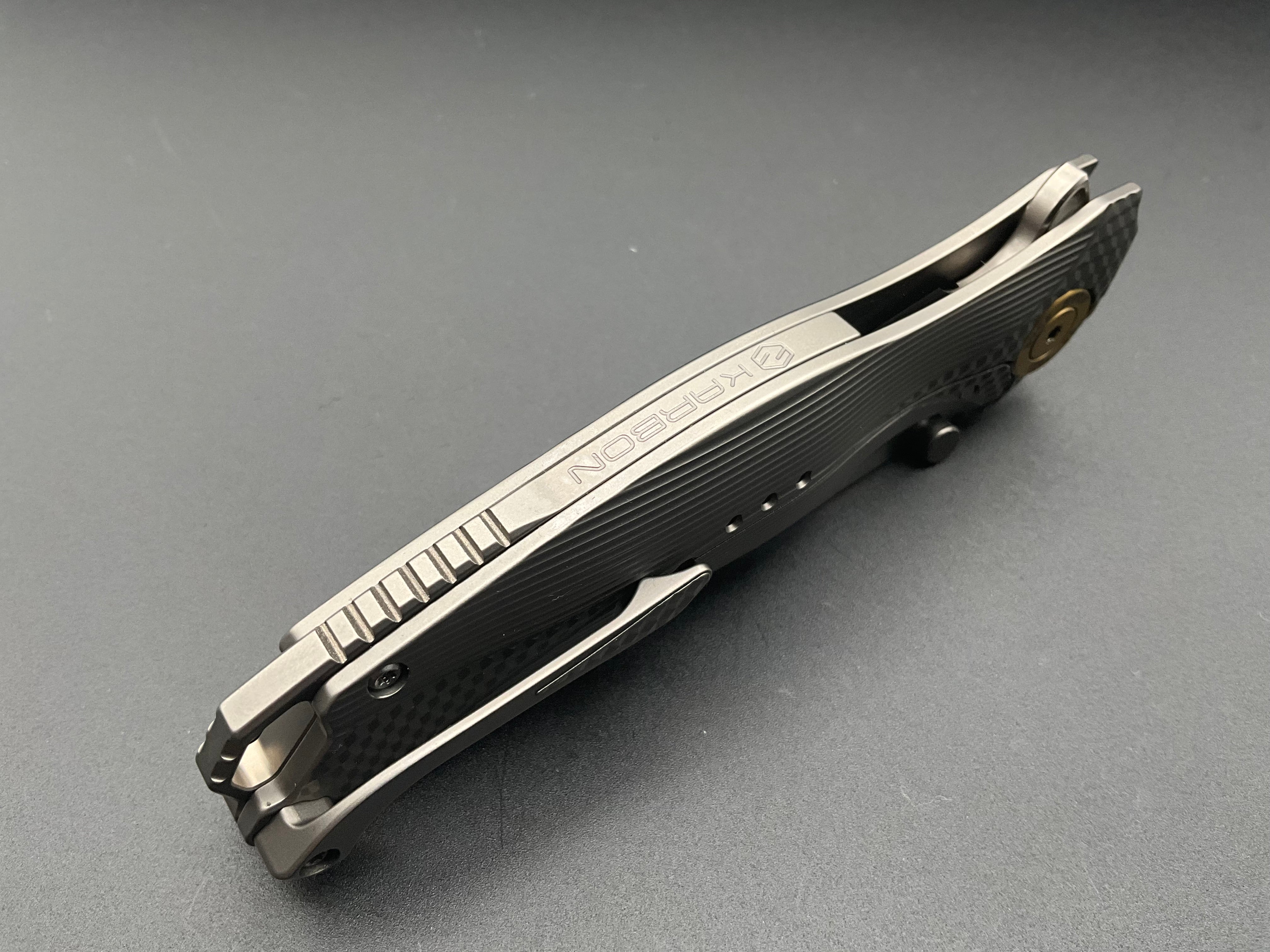 Karbon Knives- Mini Buckhorn(#123)