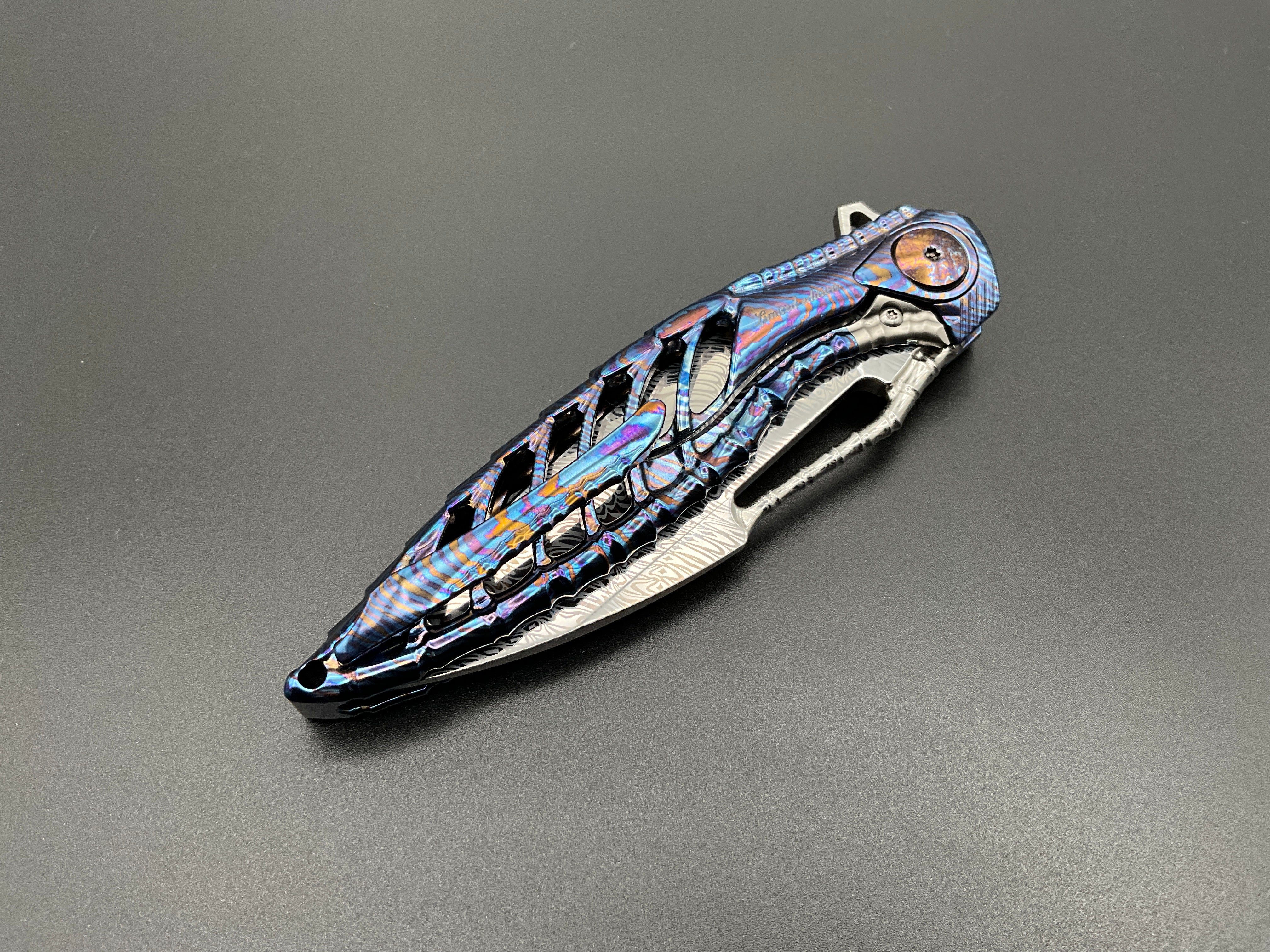 Rike Knife - Thor6-M Damasteel Limited Edition