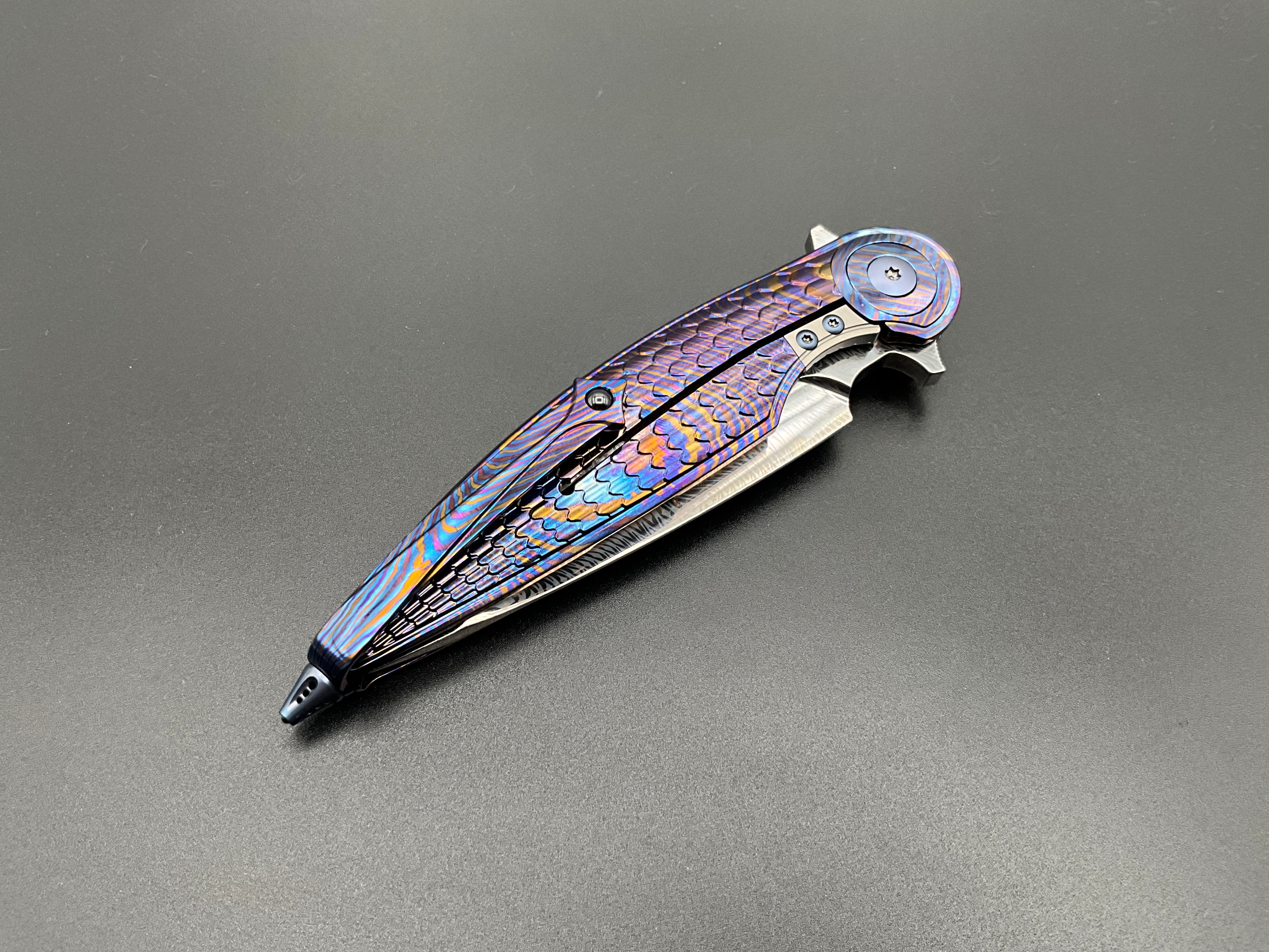 Rike Knife - Viper 4 Damasteel Limited Edition