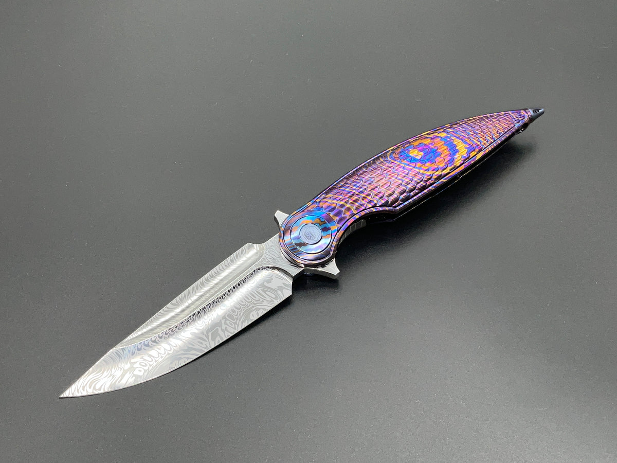 Rike Knife - Viper 4 Damasteel Limited Edition