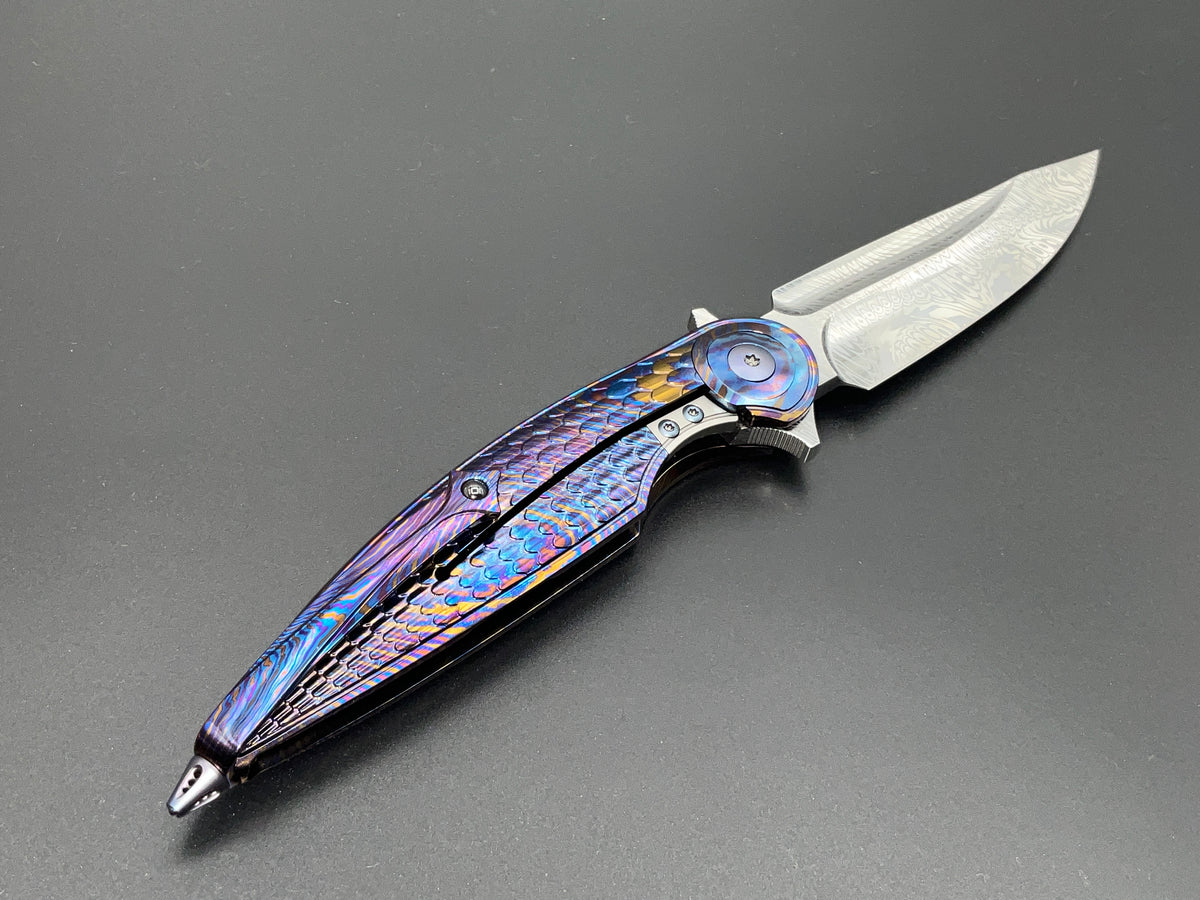 Rike Knife - Viper 4 Damasteel Limited Edition