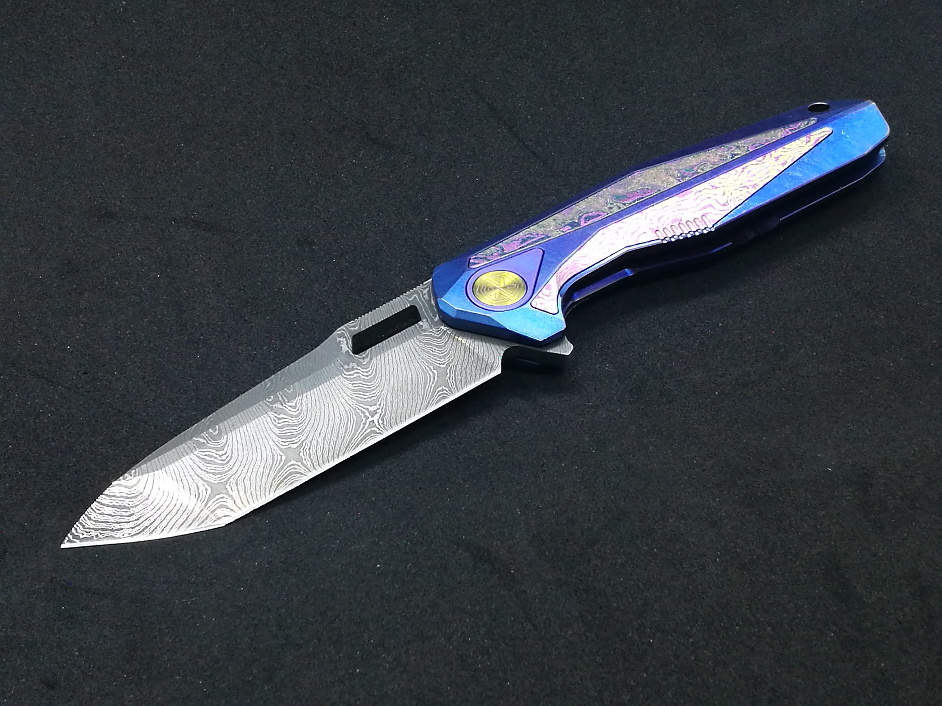 Rike Knife - Thor1 Damascus