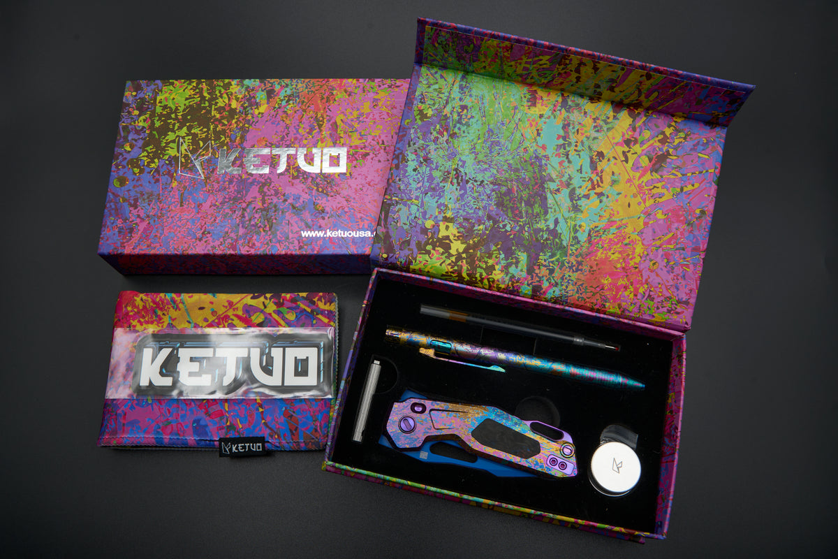 Ketuo Knife - 80's grunge Mini Griffin Bundle (Limited Edition)