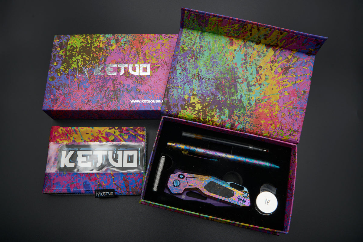Ketuo Knife - 80's grunge Mini Griffin Bundle (Limited Edition)