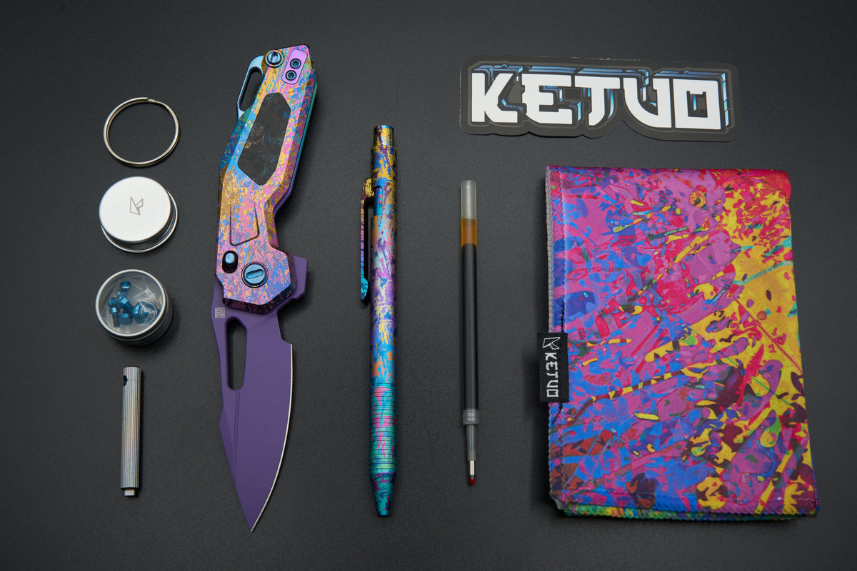 Ketuo Knife - 80's grunge Mini Griffin Bundle (Limited Edition)
