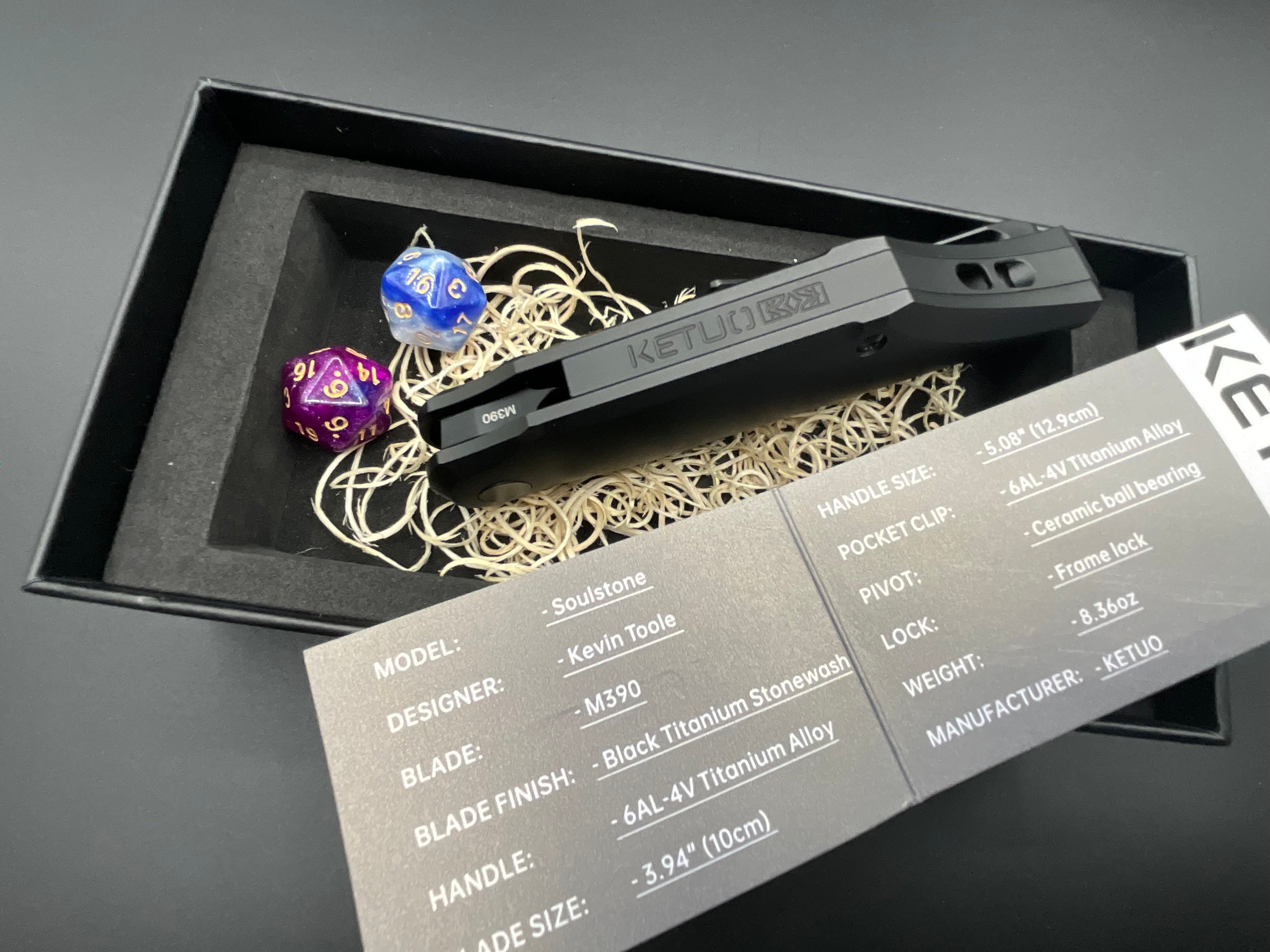 Ketuo Knife - Soulstone