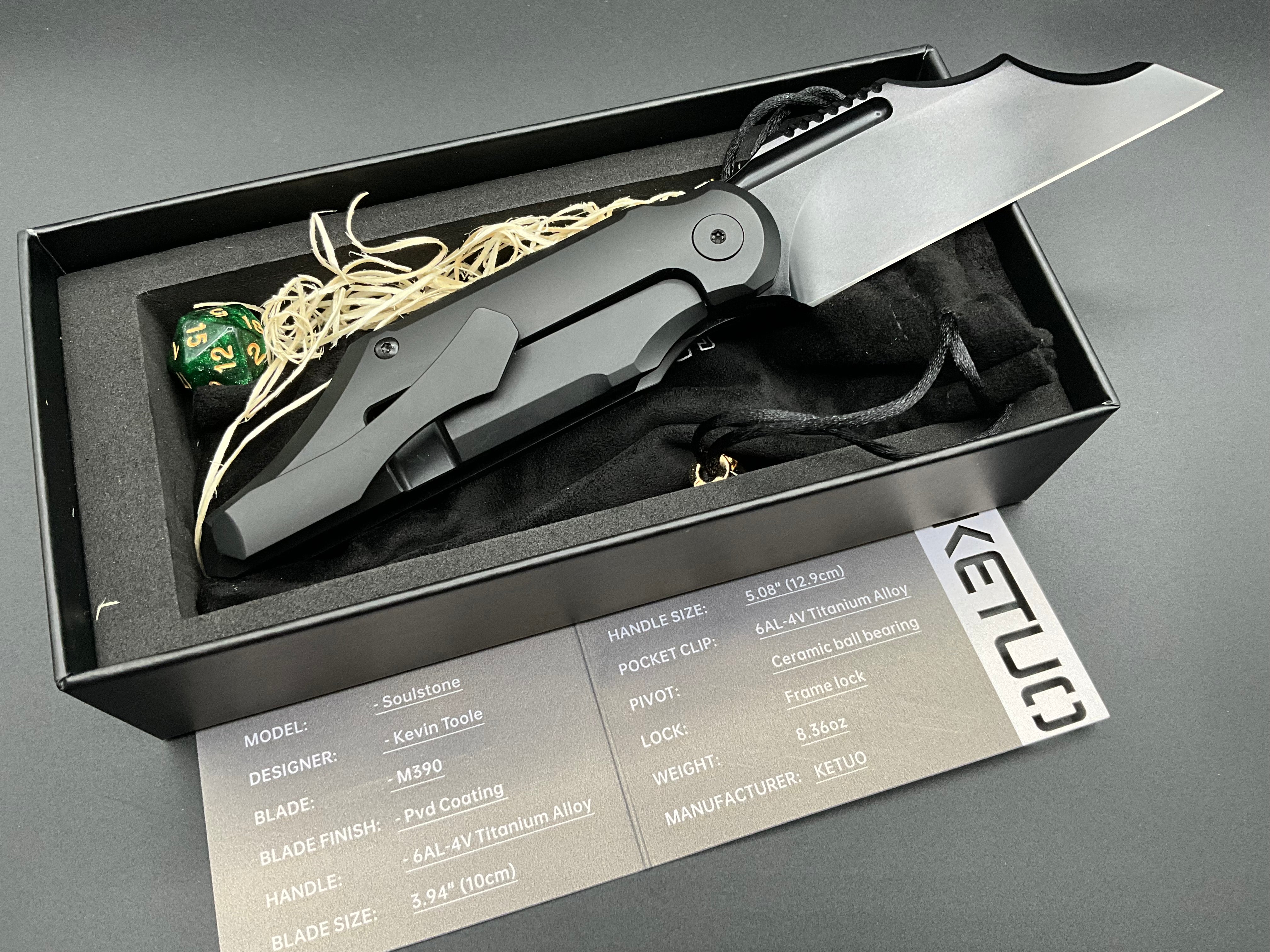 Ketuo Knife - Soulstone