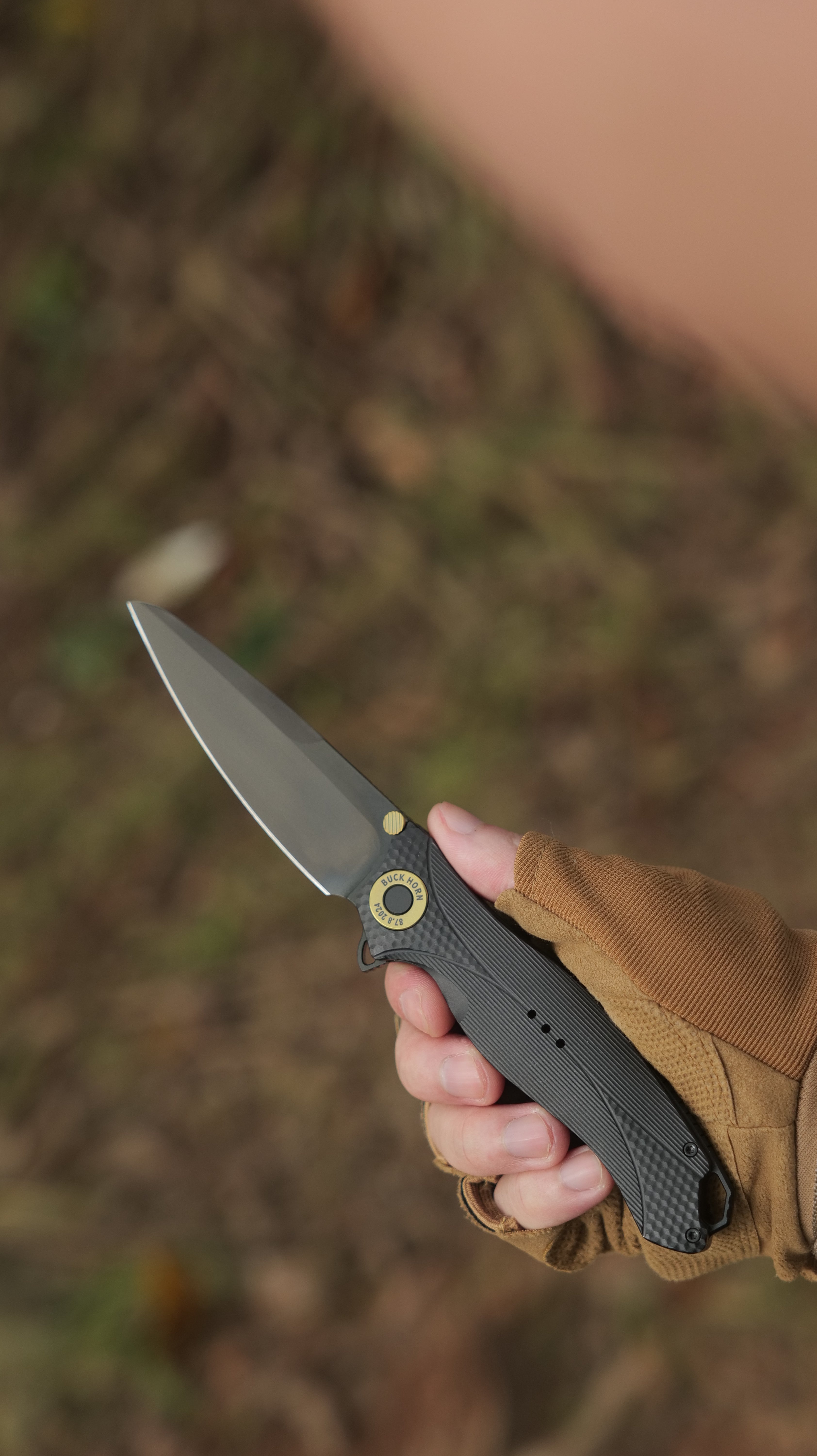 Karbon Knives - Buckhorn (Aluminum)