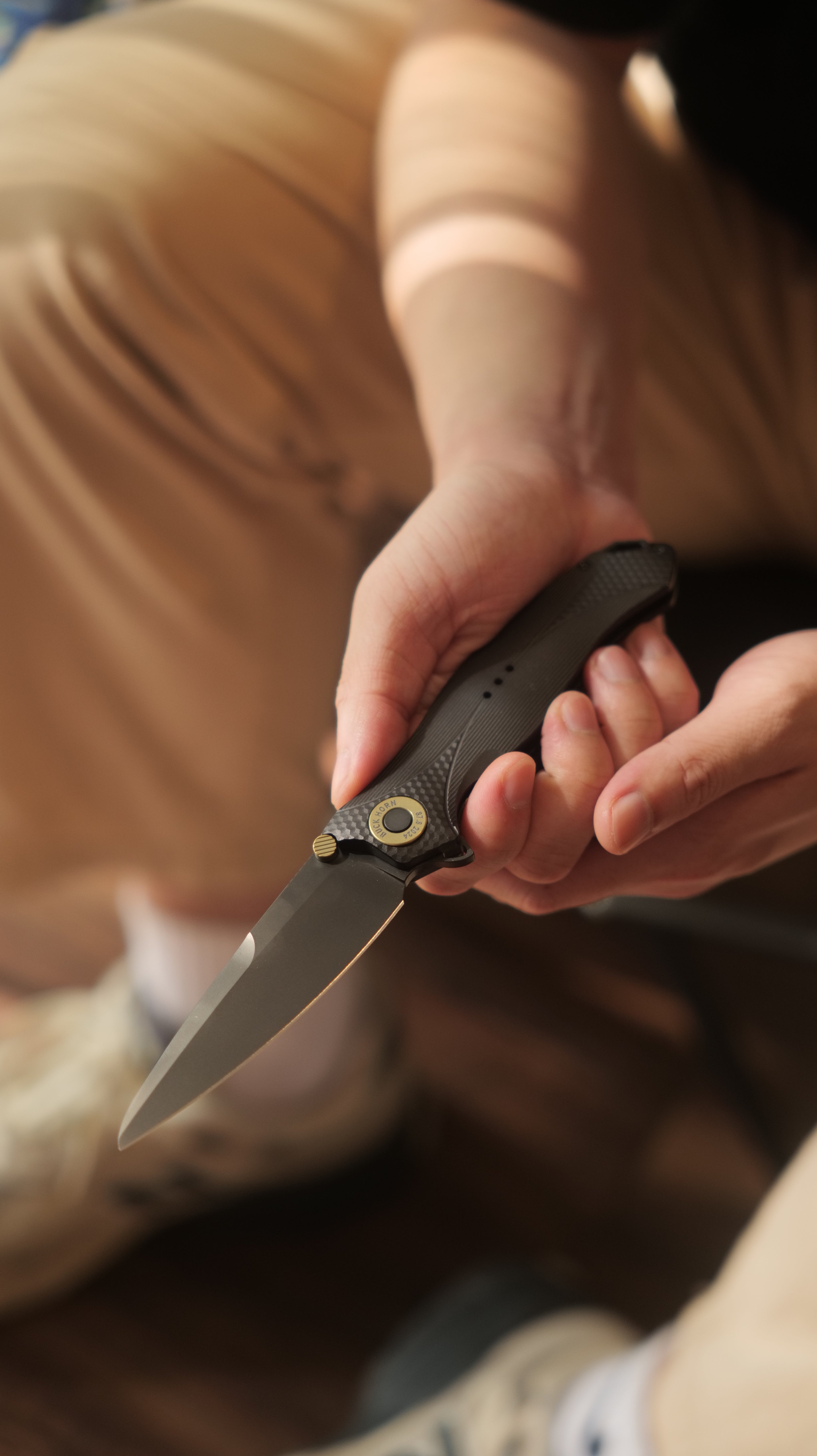 Karbon Knives - Buckhorn (Aluminum)