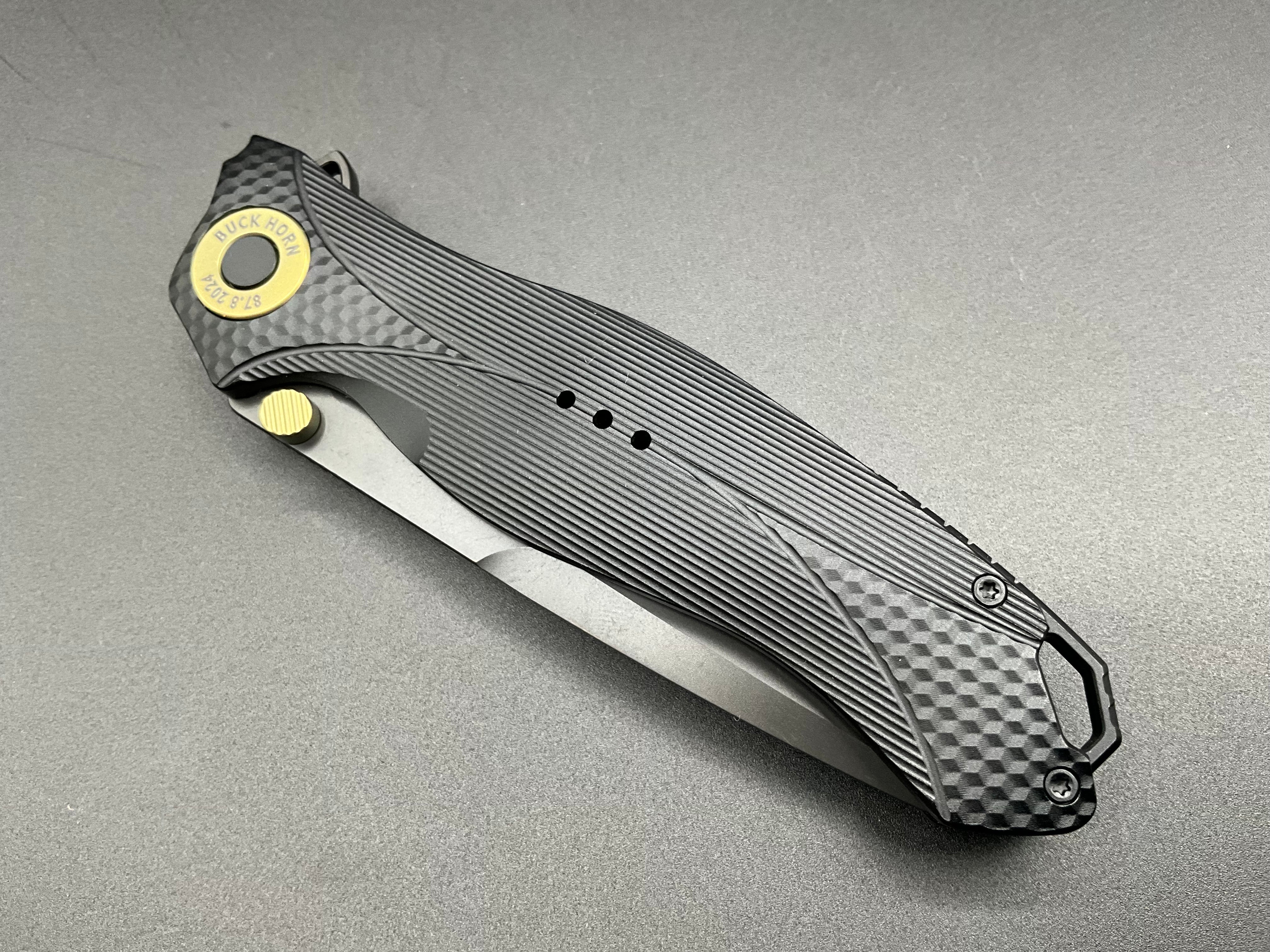 Karbon Knives - Buckhorn (Aluminum)