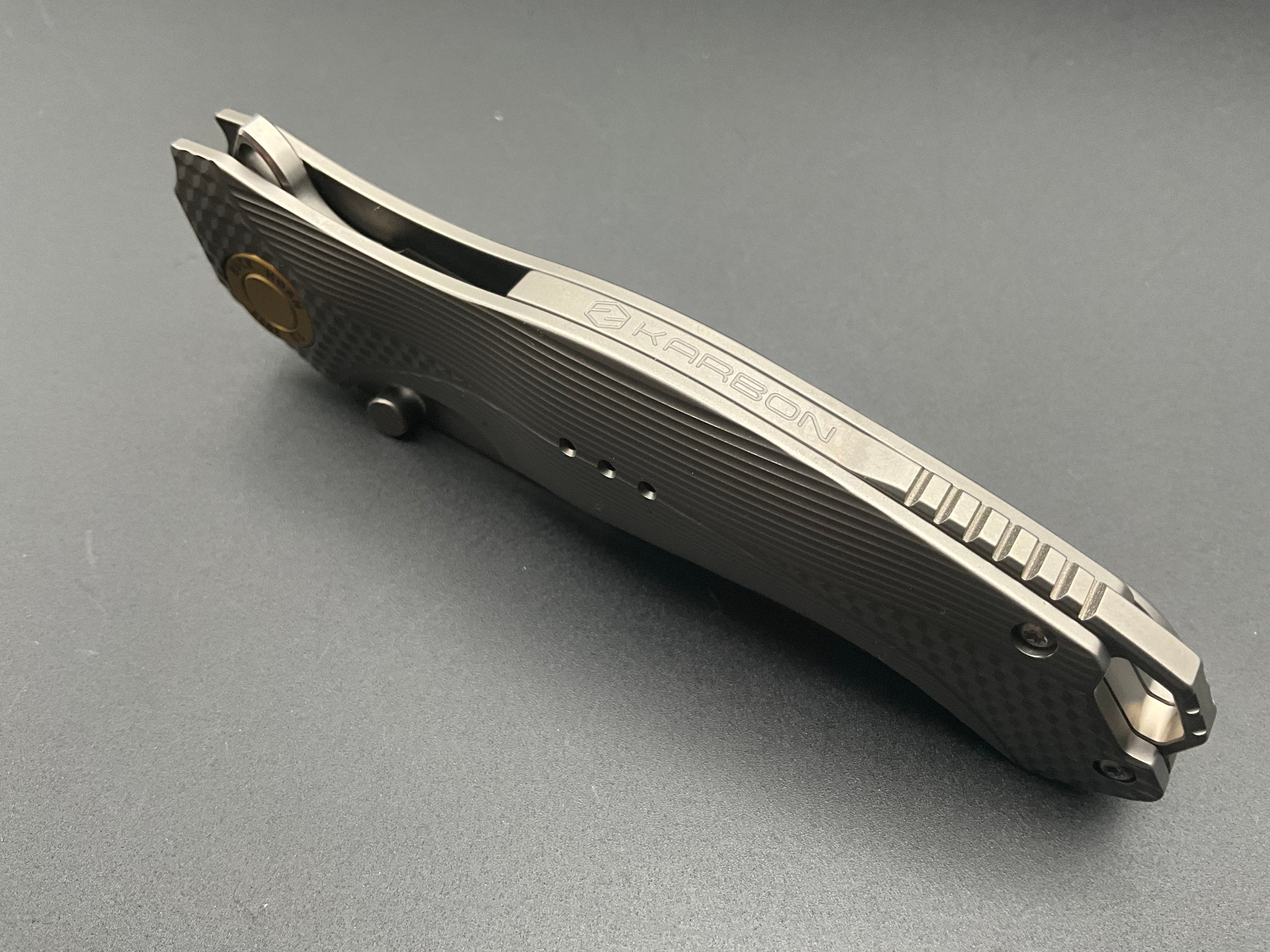 Karbon Knives- Mini Buckhorn(#123)