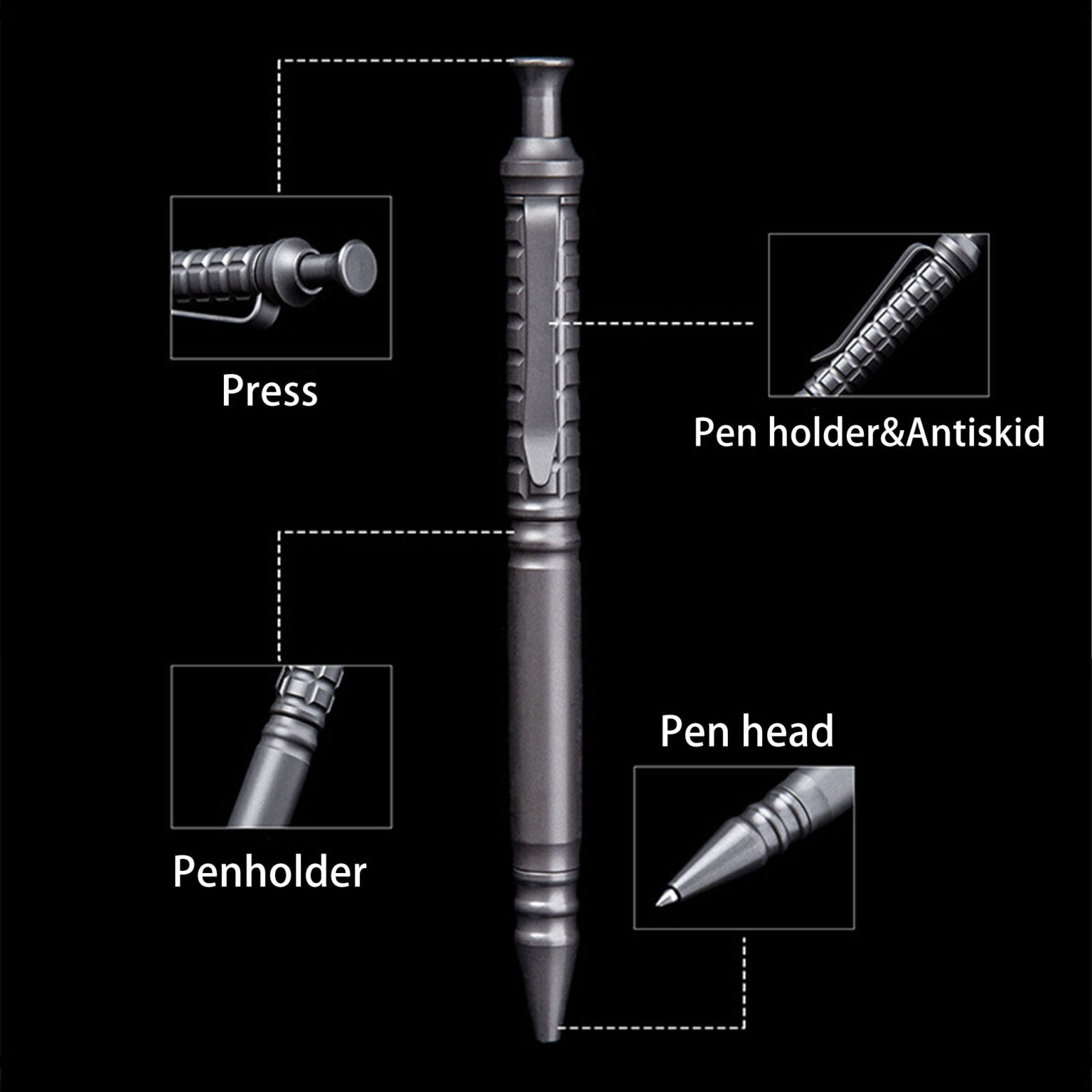 Ketuo Knife-Tactical Ballpoint Pen