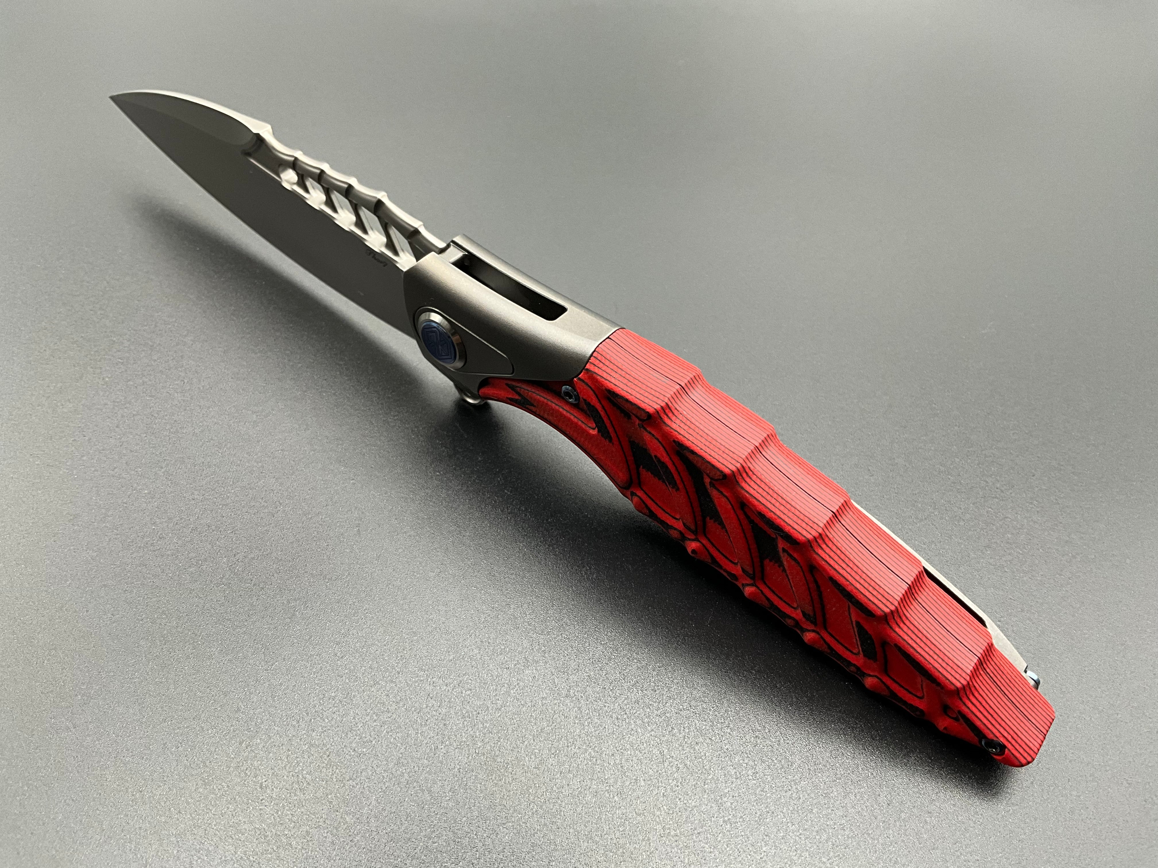 RILY ハートキリング Rike Knife - Thor 7 (Ti+G10)