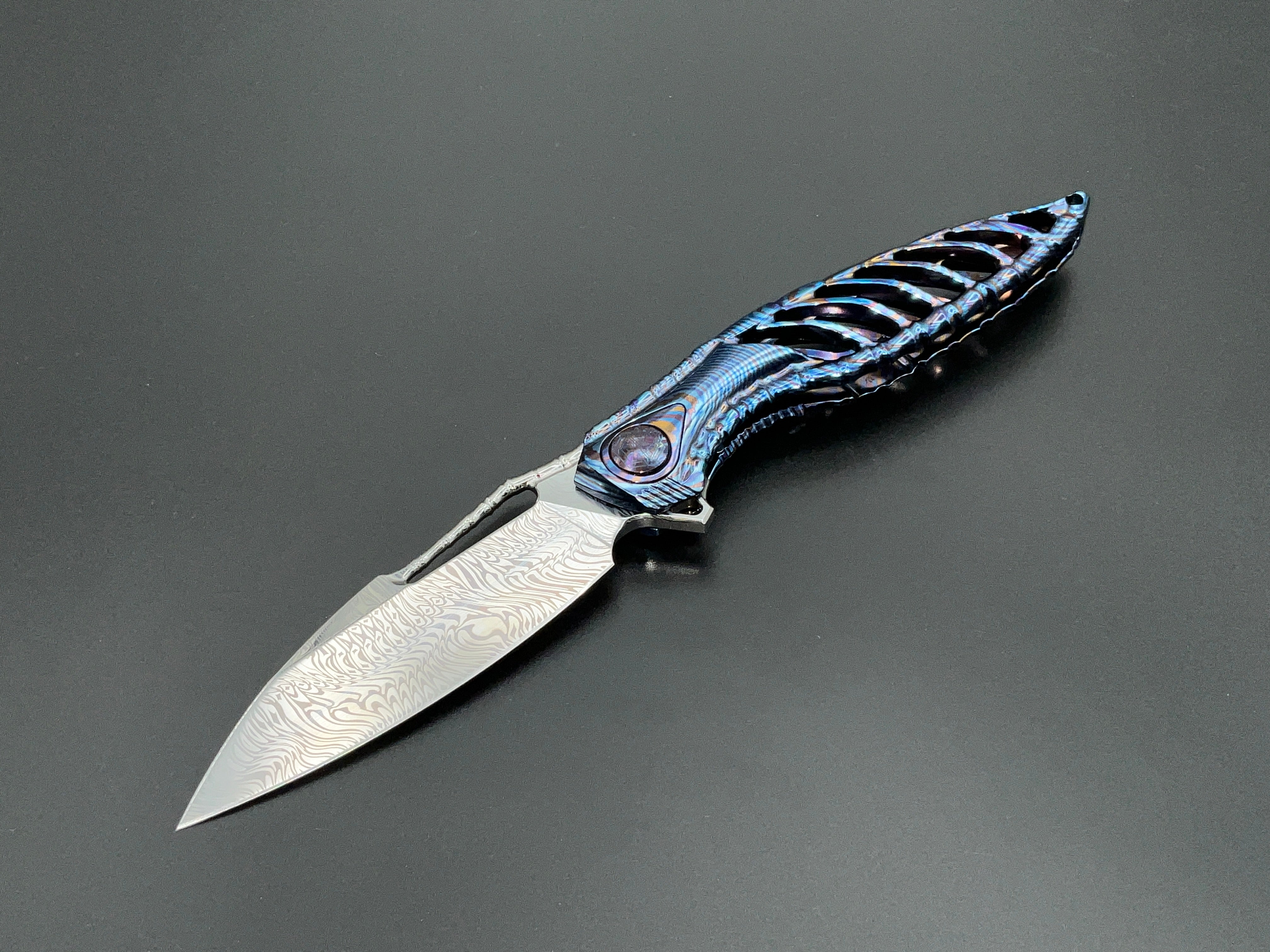 Rike Knife - Thor6-M Damasteel Limited Edition
