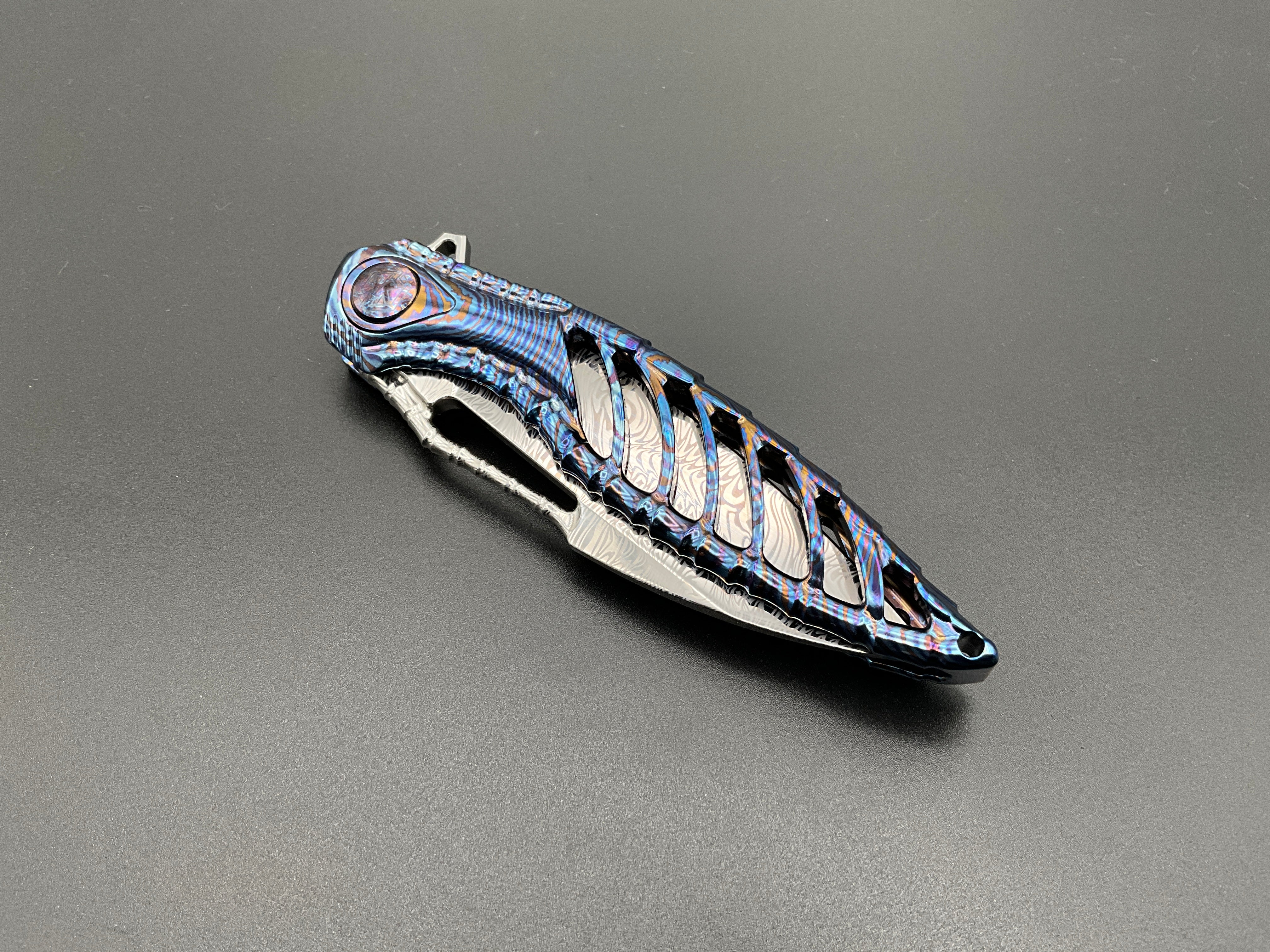 Rike Knife - Thor6-M Damasteel Limited Edition