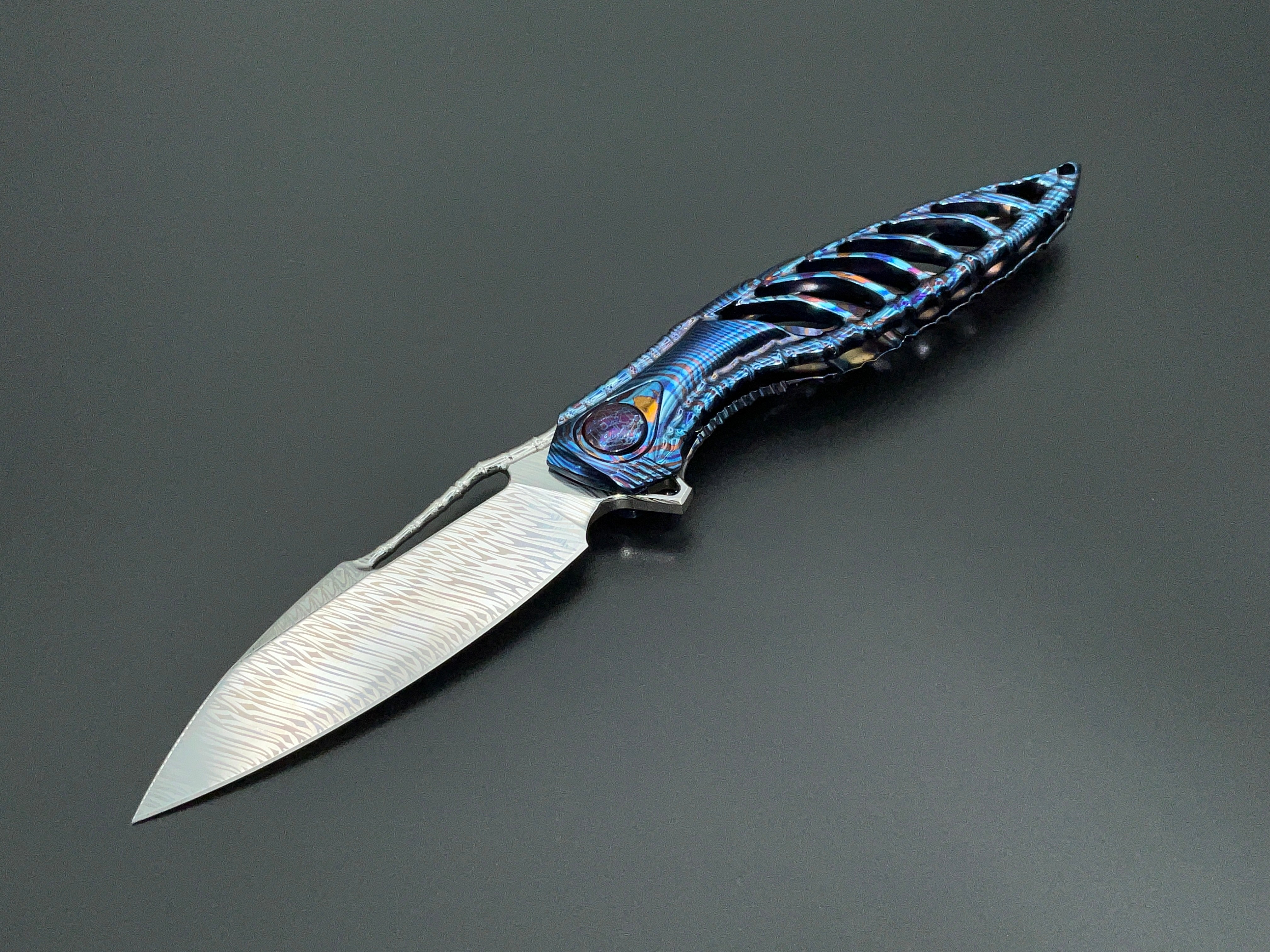 Rike Knife - Thor6-M Damasteel Limited Edition