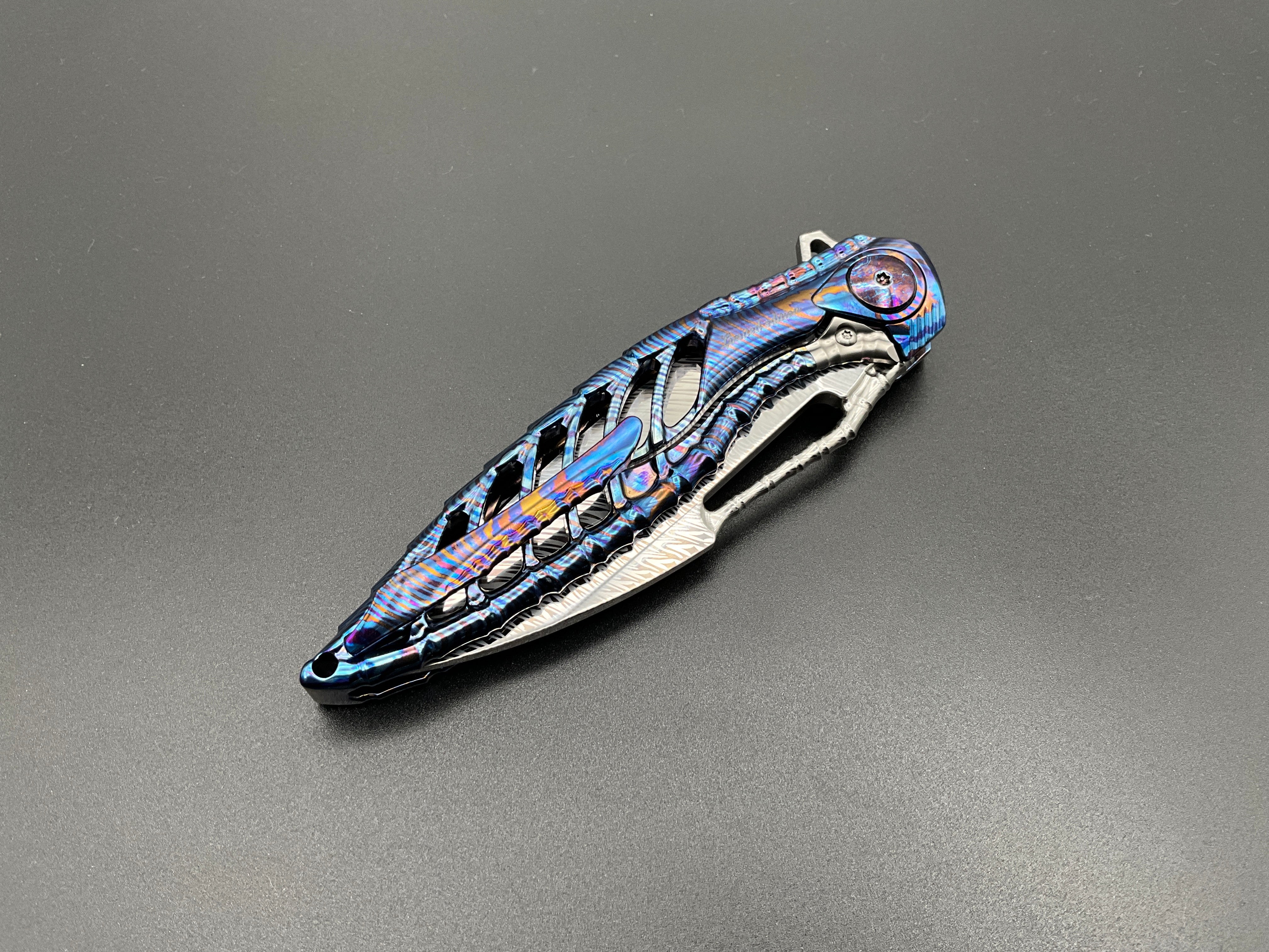 Rike Knife - Thor6-M Damasteel Limited Edition