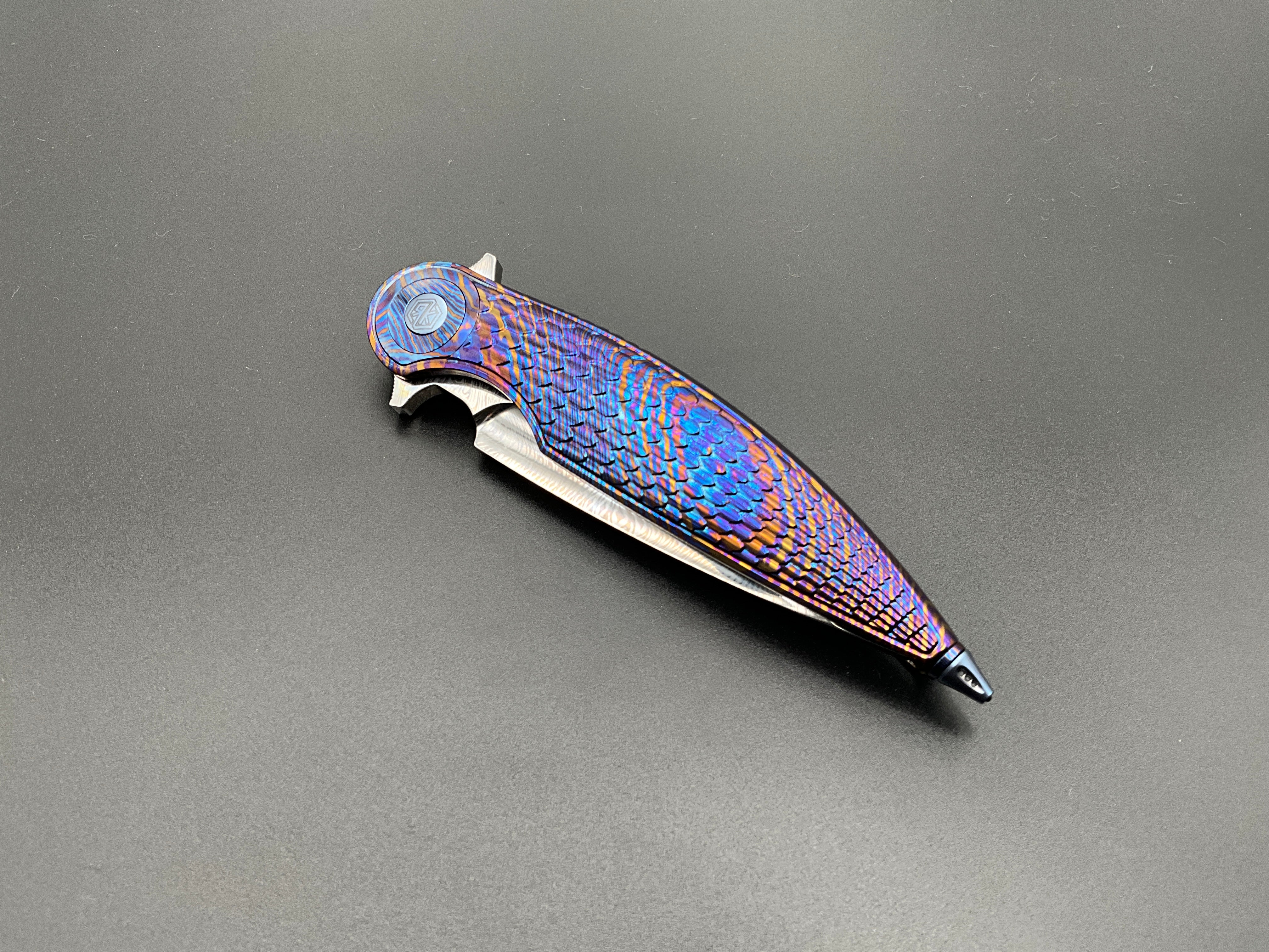 Rike Knife - Viper 4 Damasteel Limited Edition