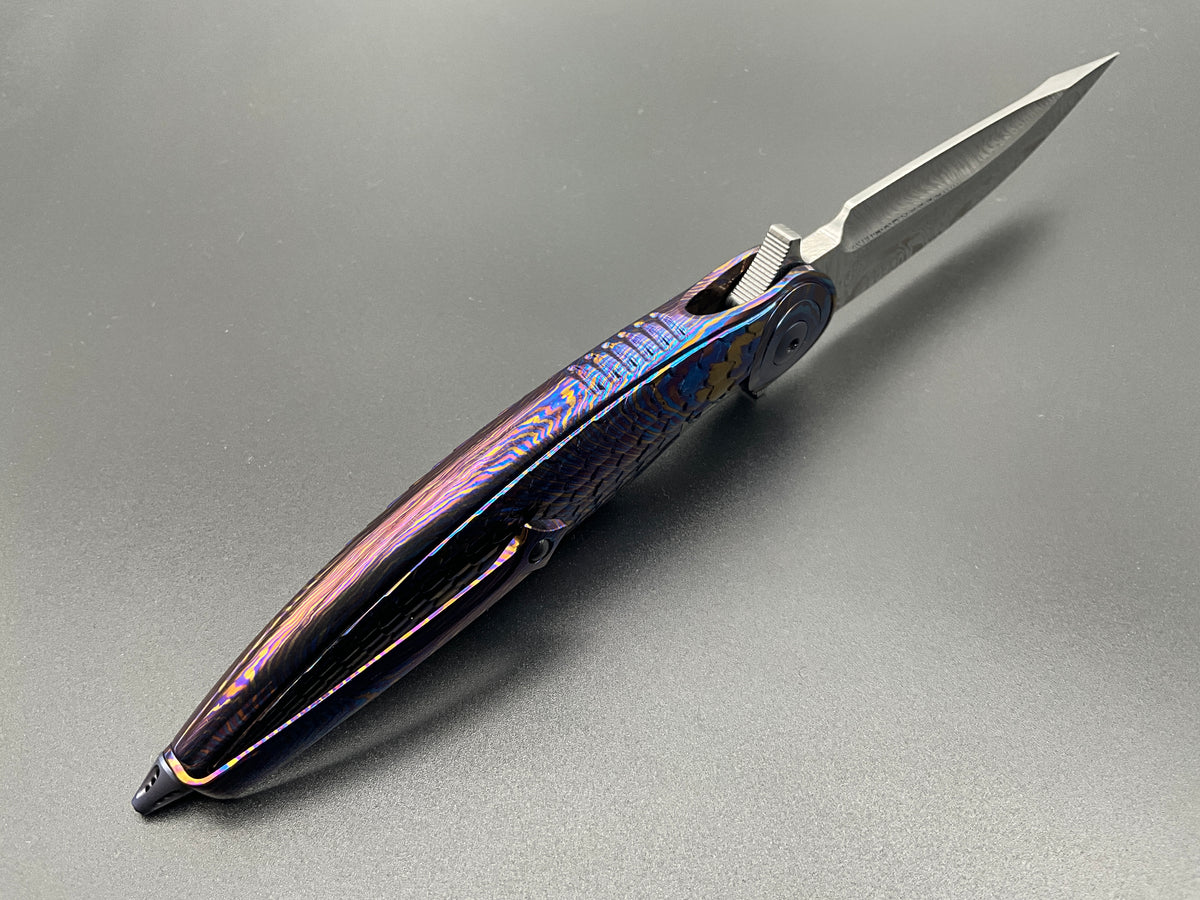 Rike Knife - Viper 4 Damasteel Limited Edition