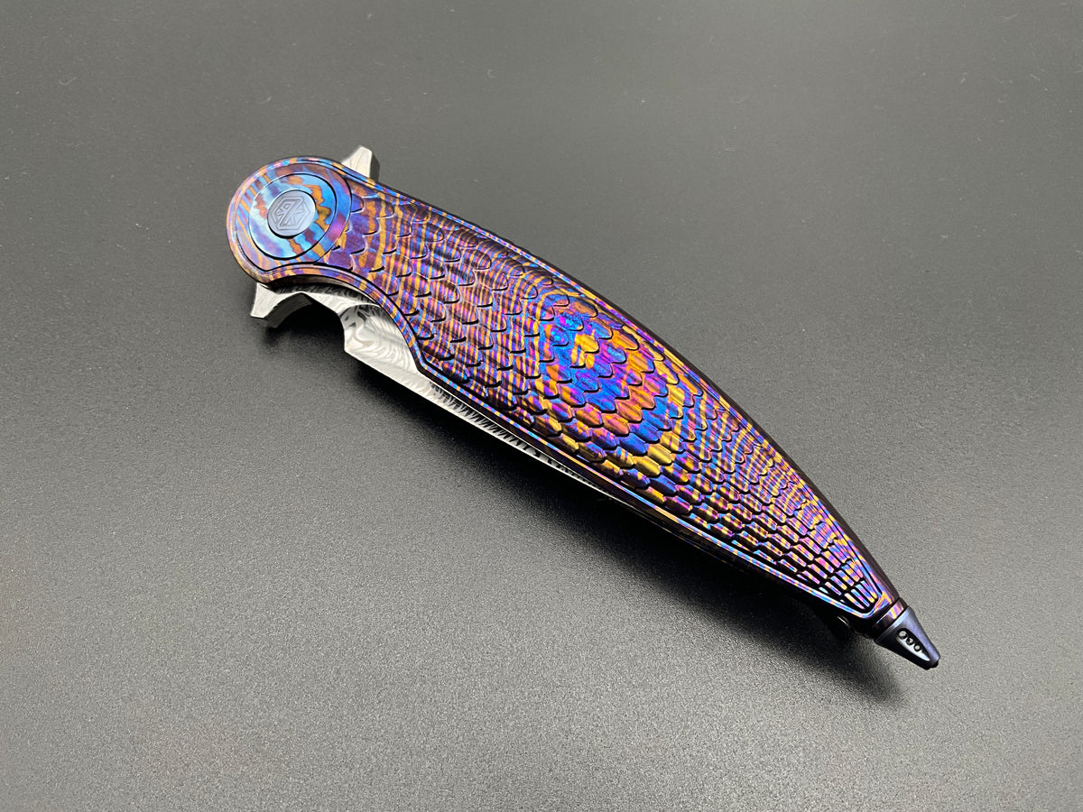 Rike Knife - Viper 4 Damasteel Limited Edition