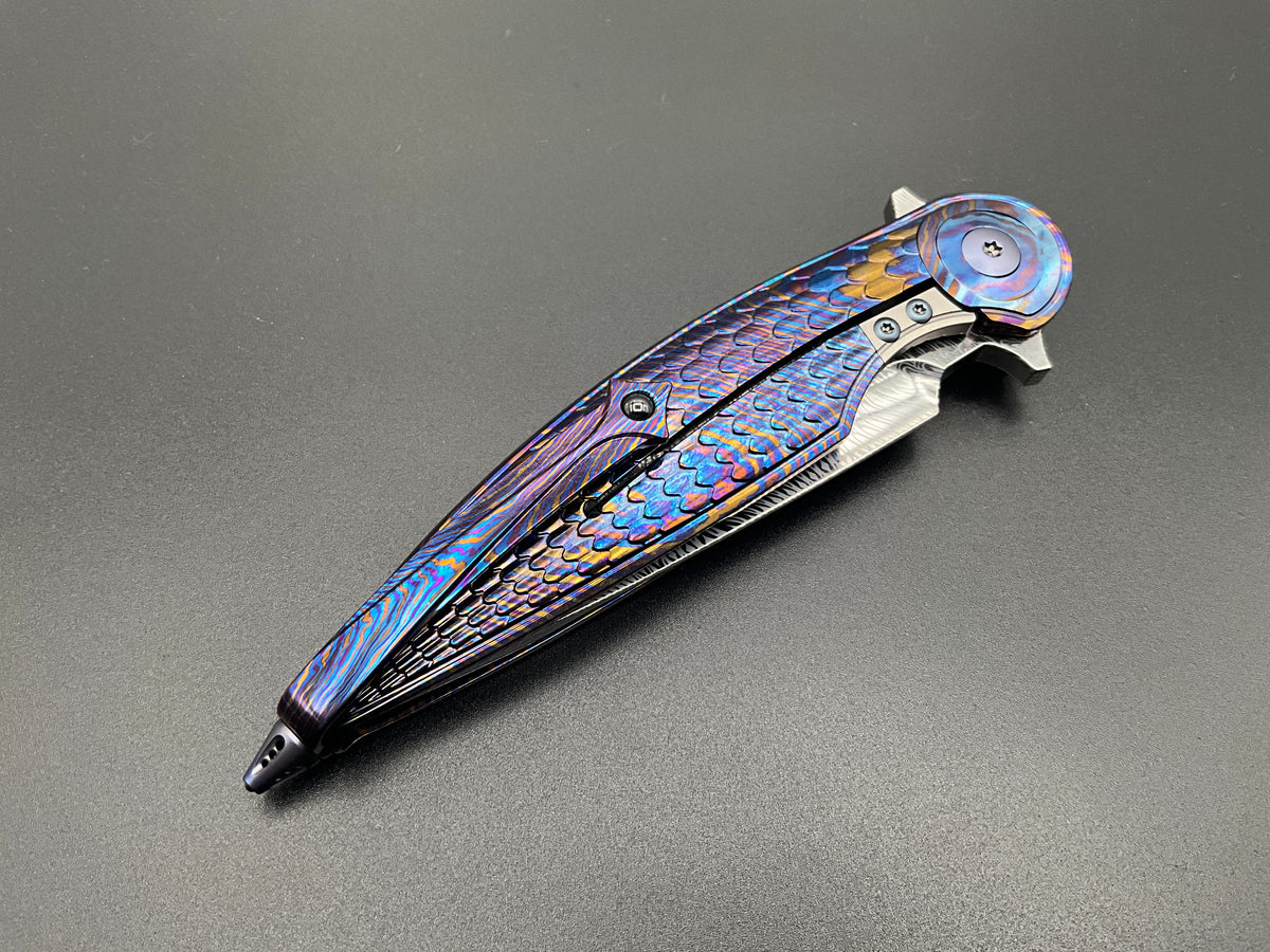Rike Knife - Viper 4 Damasteel Limited Edition