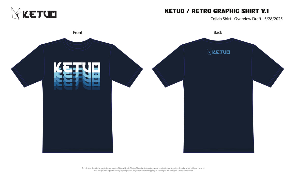 Ketuo - Retro Logo Graphic Shirt