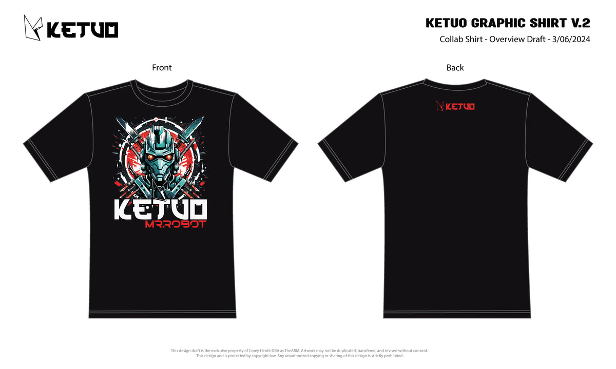 Ketuo - Mr.Robot Graphic Shirt