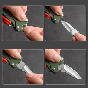 Slingshot knife